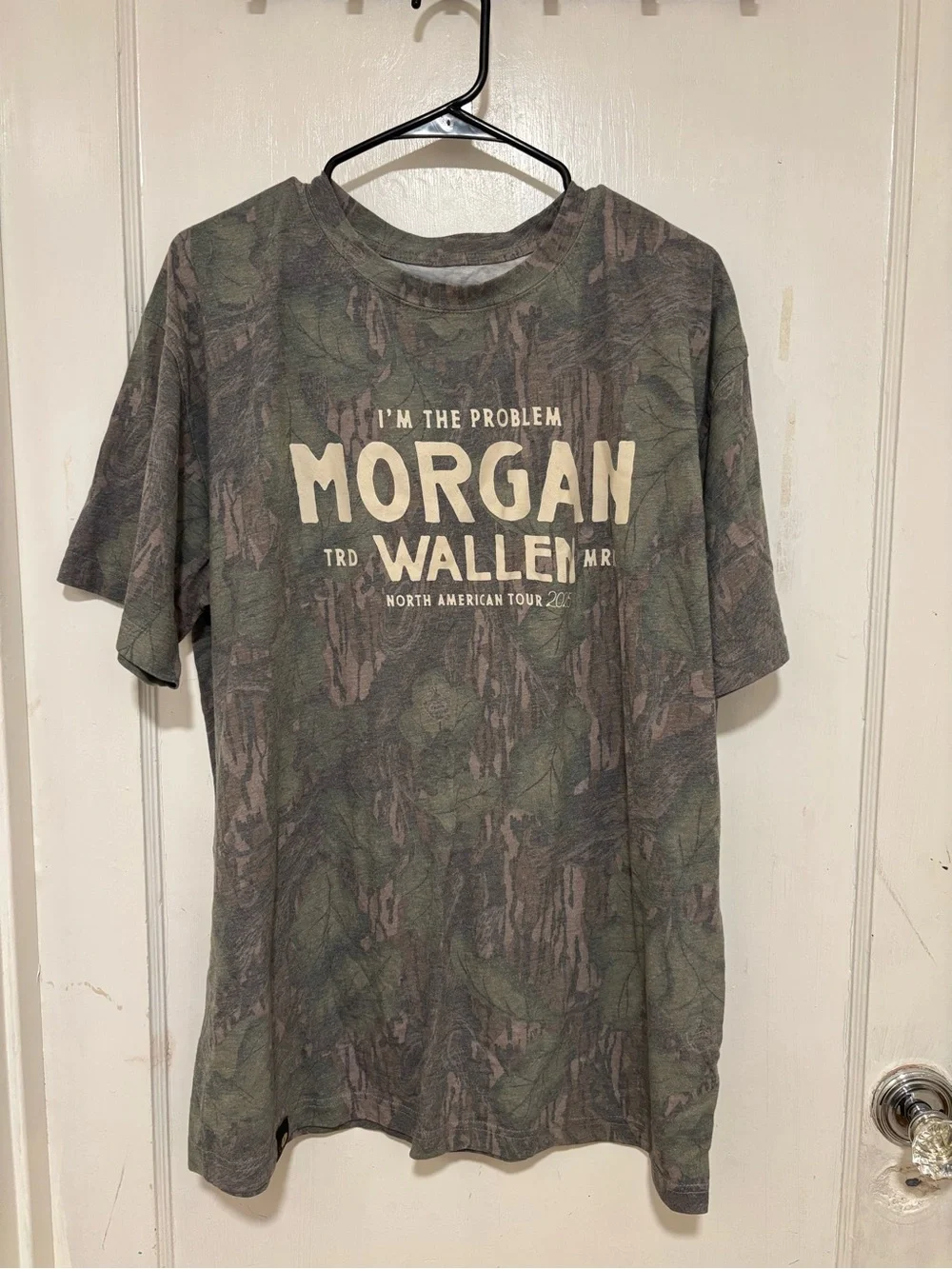 Mossy Oak Camo Morgan Wallen Short Sleeve Tee - Picture 1 of 3